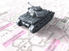 1/160 (N) German Pz.Kpfw. IV Ausf. G Medium Tank 3d printed 3d render showing product detail