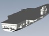 1/1800 scale USS Forrestal CV-59 aircraft carrier 3d printed 