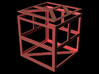 tangram cube h (outside) 3d printed 