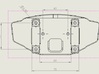 Trail Tech Vapor / Vector / Striker dashboard back 3d printed 