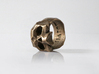 HAROW-SKULL-RING / Size - L 3d printed 