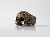 HAROW-SKULL-RING / Size - L 3d printed 