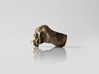 HAROW-SKULL-RING / Size - L 3d printed 