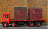 1:43 AEC Mammoth Major Mk1 Cab & 8Whl Chassis 3d printed Model fitted with Flatbed body, built & detailed by Julian Carr