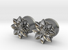 5/8" ear plugs 16mm - Flowers - 8 petals 3d printed 