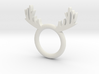 Deer_Ring 3d printed 