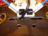 RX Mount 3d printed close up of antenna tube mounting lugs