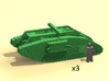 6mm Mark V Female tank 3d printed 
