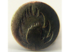 Pyre Coin Ember Bronze 3d printed 