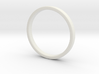 Simple wedding ring 2x1.1mm 3d printed 