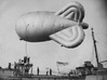 Allied Barrage Balloon WW2 1/700 scale 3d printed 