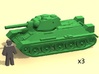 6mm Tank T-34 3d printed 