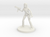 Lara Zombie Slayer 3d printed 