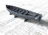 1/200 Scale Royal Navy 32ft Cutter x1 3d printed 3d render showing set detail