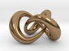 Varying thickness trefoil knot (Circle) 3d printed 