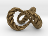 Varying thickness trefoil knot (Rope) 3d printed 