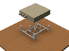 Blackmagic-Design Mini Converter Mounting Bracket 3d printed Mount to any solid surface.
