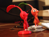 Red Pikmin standing 3d printed 