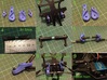Vaterra Twin Hammers / GCM Plate Bell Crank Kit 3d printed 