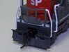 N Snow Plow 2 3d printed Shown on a KATO SD45