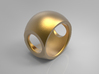 RING SPHERE 1 SIZE 8  3d printed 