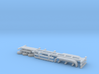 N Gauge Articulated Lorry Container Trailer 3d printed 