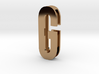 Choker Slide Letters (4cm) - Letter G 3d printed 