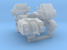 Motorcycle 1-87 HO Scale 2 Pack 3d printed 