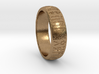 Saxon Rune Poem Ring  3d printed 