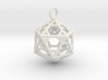 Pendant_Hexagonal-Icosahedron 3d printed 