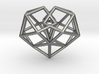 Pendant_Cuboctahedron-Heart 3d printed 