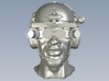 1/16 scale SOCOM operator B helmet & head x 1 3d printed 