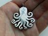 Octopus pendant/keychain 3d printed Stainless steel, after polishing