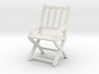 1:48 Vertical Slatted Civil War Folding Chair 3d printed 