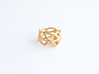 Voronoi Ring Size US 8.0 3d printed 