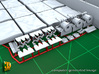 M3/M3A1 halftrack parts (1/16) (1of2) 3d printed M3 / M3A1 halftrack parts for Trumpeter 1/16 kit - part 1 of 2