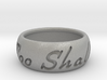 This Too Shall Pass ring size 10 3d printed 