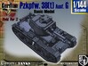 1-144 Basic PzKpfw 38t Ausf G 3d printed 