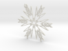 Ava snowflake ornament 3d printed 