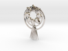 Sun goddess pendant(amaterasu) 3d printed 