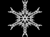 Jacob snowflake ornament 3d printed 