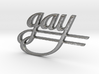 gay pendant 3d printed 