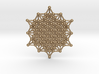 64 Tetrahedron Grid - Merkaba Matrix 3d printed 