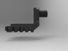 We17 mounting kit 14mm ccw + rail 3d printed 