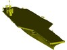 1/1800 scale USS George Washington CV-73 carrier 3d printed 