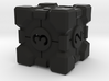 Companion Cube D6 - Portal Dice 3d printed 