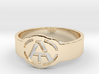 Atheism ring, unique ring, Atheist Jewelry, Atheis 3d printed 