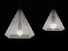ZooM lampshade L - 27 rows 3d printed Zoom size L (27 rows) + M (19 rows) comparison