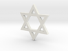 Jewish Star (Hexagram) 3d printed 