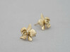 Petite Orchid Earrings 3d printed 